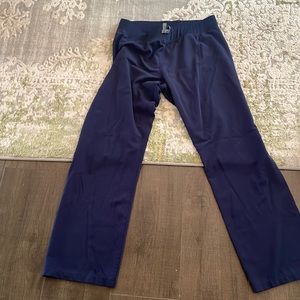 Dark blue fig scrubs